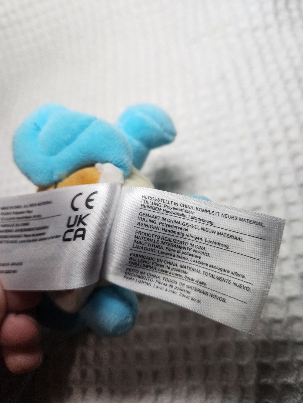 Jazwares Pokemon Squirtle Pokemon 3.5-in Clip-On Plush - Picture 4 of 6